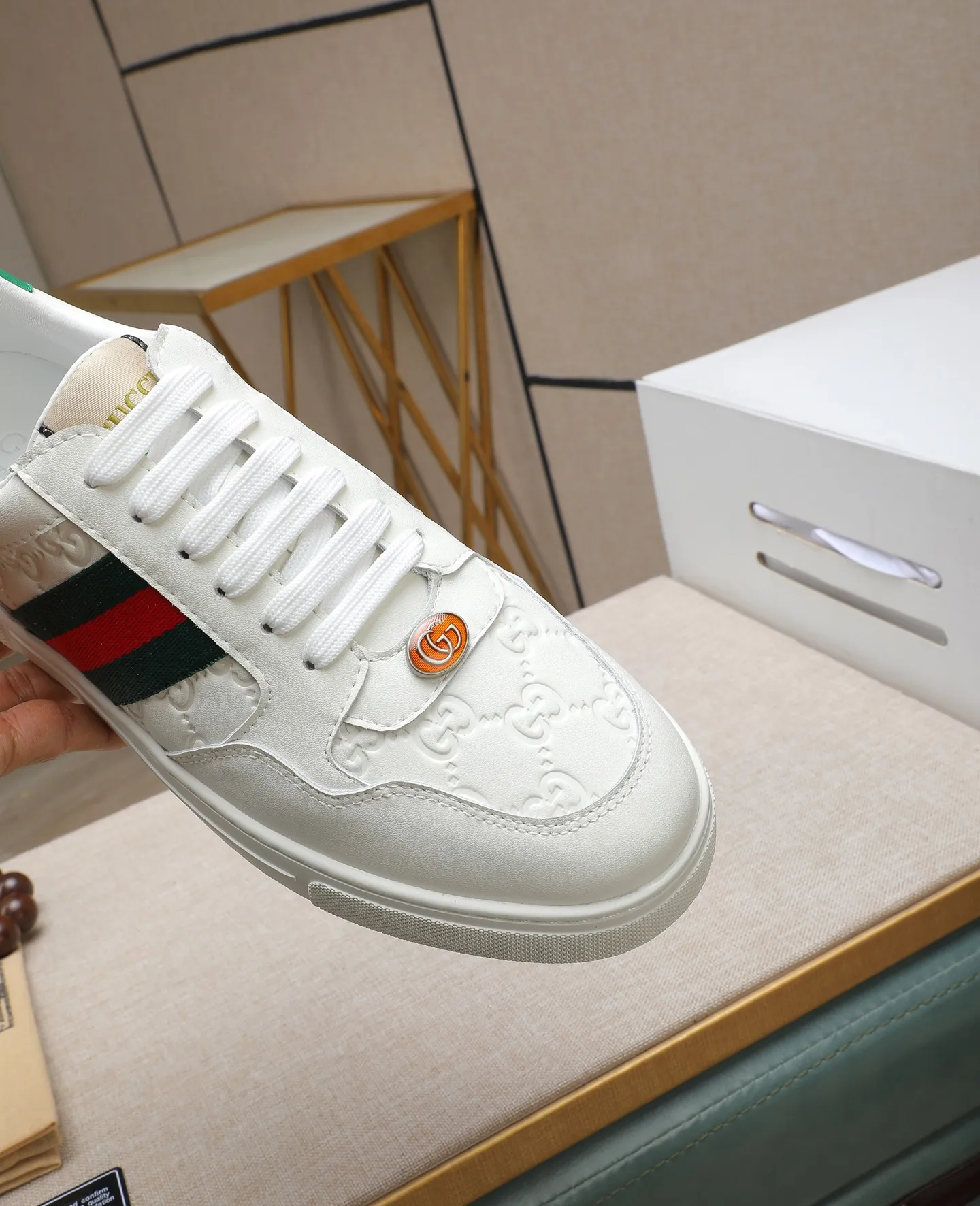 Men's men's shoes 💰440 GUCCI🔍🔍The latest model is on sale at the same time at the counter. Original calfskin imported from Italy, genuine leather lining, (high-end, noble, and classy) with exquisite workmanship. Sole: Original sole provided by the original factory, ⚠Exclusive double-layer movable molded sole super comfortable⚠, real shot 🎬The real thing is better🔍🔍"High quality·Follow the order" Code number 38-44